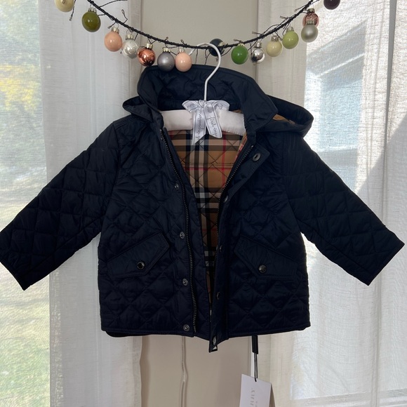 NWT Burberry kids jacket 12M - Picture 2 of 10